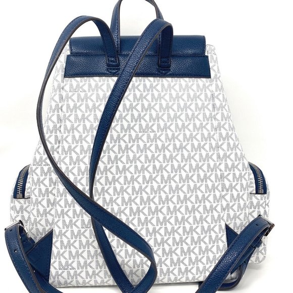 Michael Kors Bags Michael Kors Abbey Large Twotone Logo Backpack